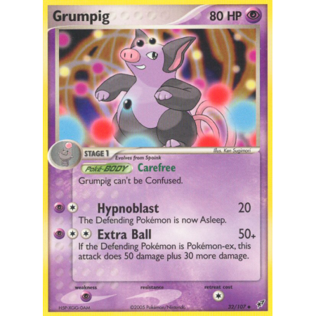 Grumpig (Reverse Holo)