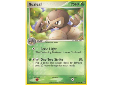 Nuzleaf (Reverse Holo)