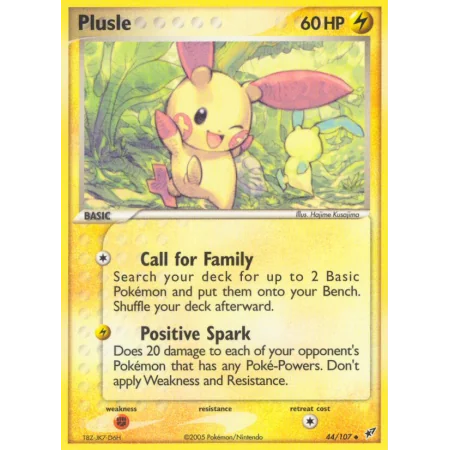 Plusle (Reverse Holo)