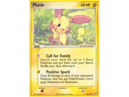 Plusle (Reverse Holo)