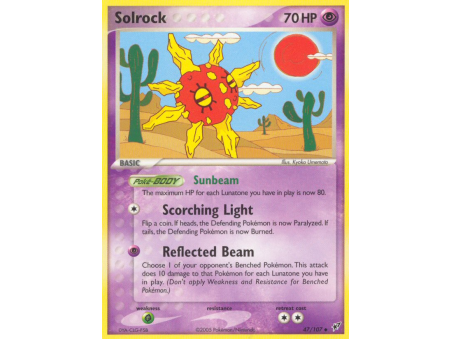 Solrock (Reverse Holo)