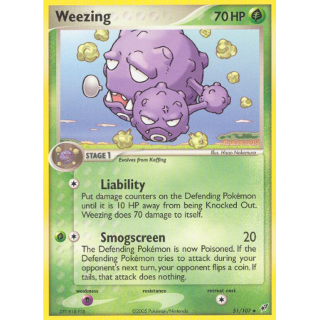 Weezing (Reverse Holo)