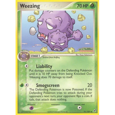 Weezing (Reverse Holo)