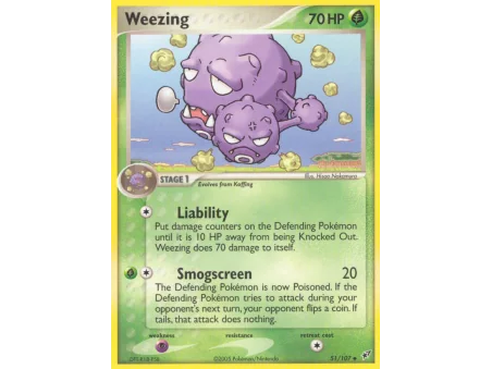 Weezing (Reverse Holo)