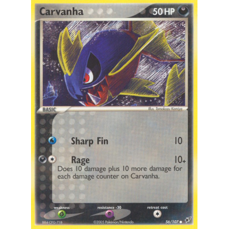 Carvanha (Reverse Holo)