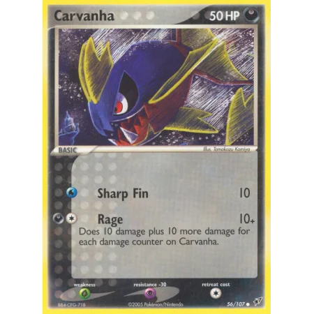 Carvanha (Reverse Holo)