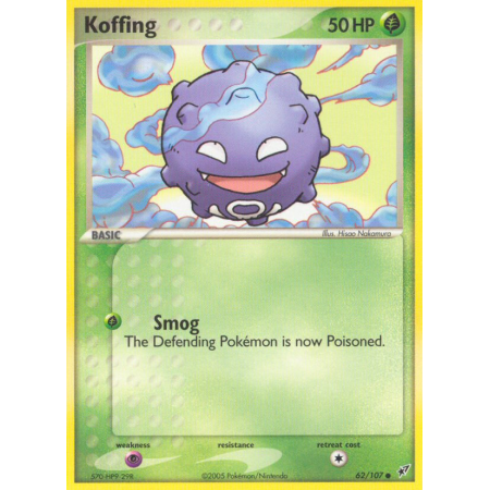 Koffing (Reverse Holo)