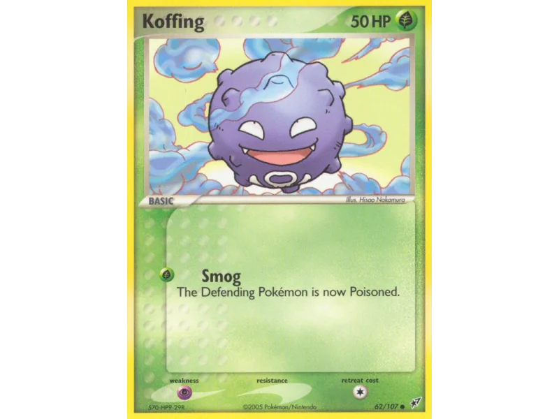 Koffing (Reverse Holo)