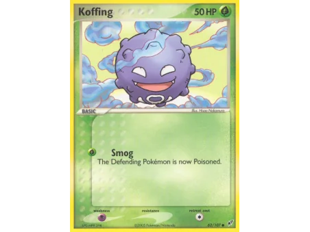 Koffing (Reverse Holo)