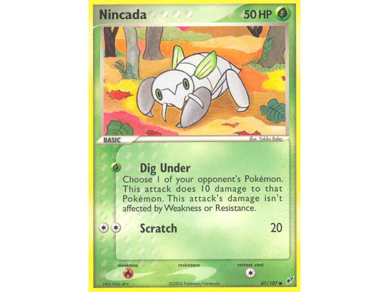 Nincada (Reverse Holo)