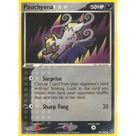 Poochyena (Reverse Holo)