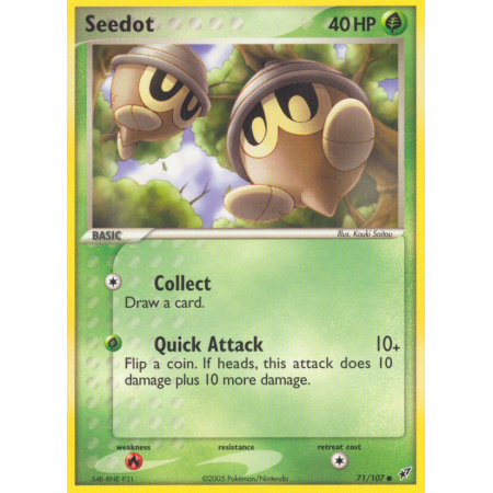 Seedot (Reverse Holo)