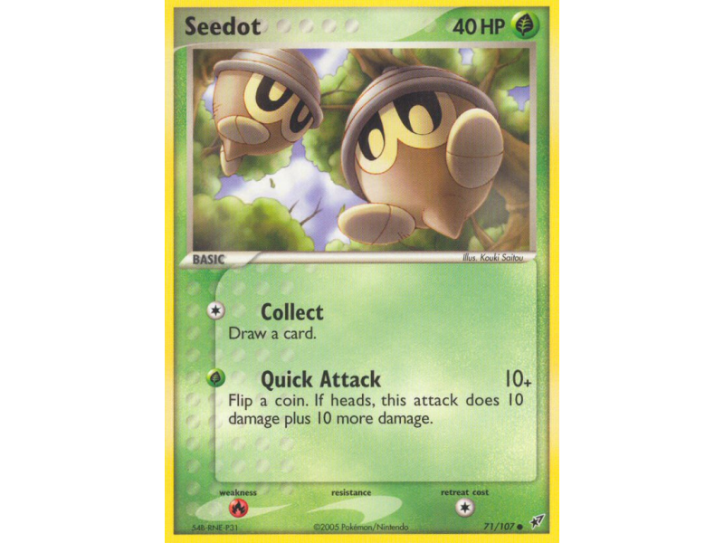 Seedot (Reverse Holo)