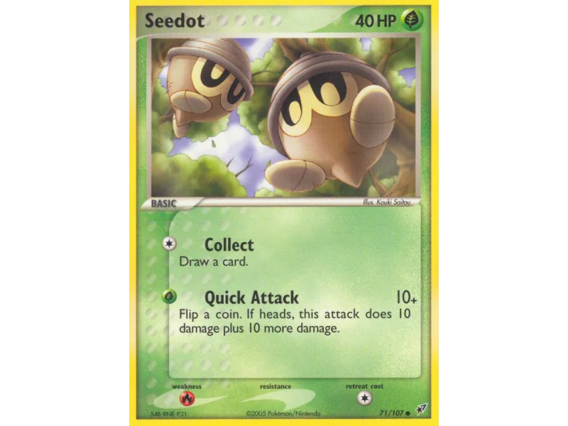 Seedot (Reverse Holo)