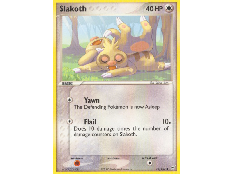 Slakoth (Reverse Holo)