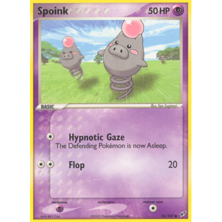 Spoink (Reverse Holo)