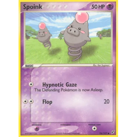 Spoink (Reverse Holo)