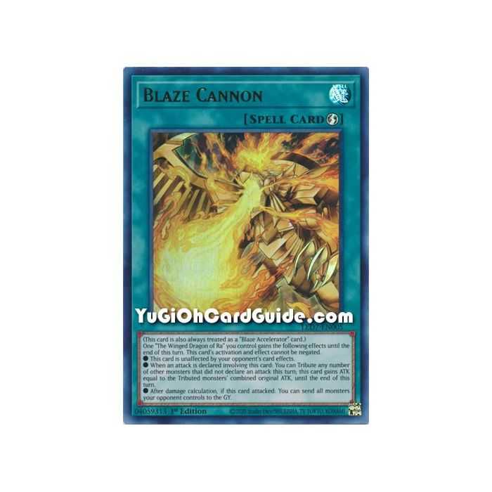 thumbnail image 2 of Blaze Cannon - Yu-Gi-Oh! Card Database 2 of 11