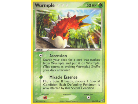 Wurmple (Reverse Holo)