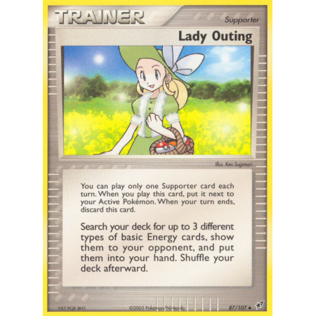 Lady Outing (Reverse Holo)