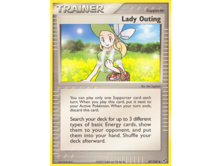 Lady Outing (Reverse Holo)