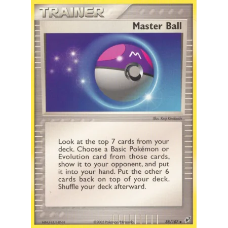 Master Ball (Reverse Holo)