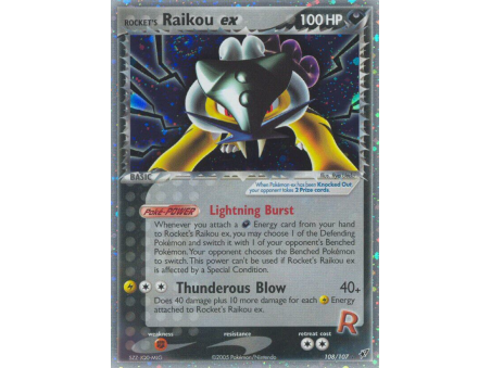 Rocket's Raikou ex