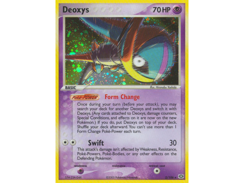 Deoxys (Reverse Holo)