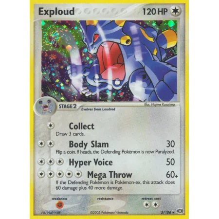 Exploud (Reverse Holo)