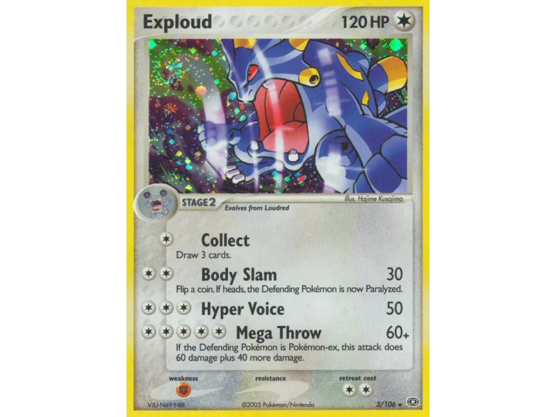 Exploud (Reverse Holo)