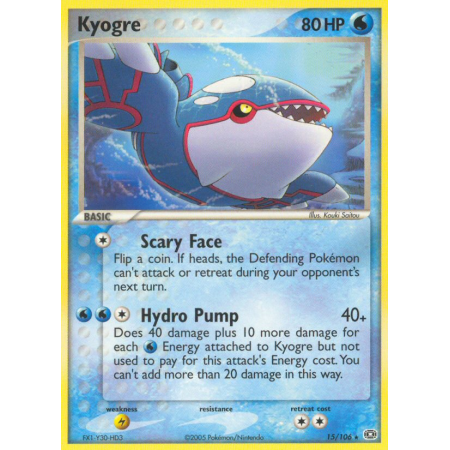 Kyogre (Reverse Holo)