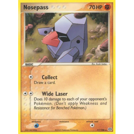 Nosepass (Reverse Holo)