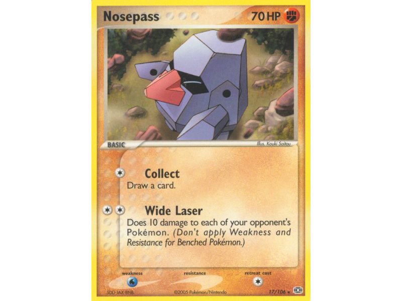 Nosepass (Reverse Holo)