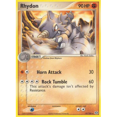 Rhydon (Reverse Holo)