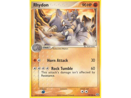 Rhydon (Reverse Holo)