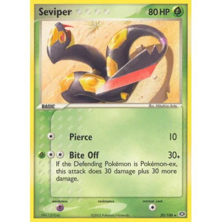 Seviper (Reverse Holo)