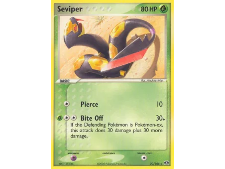 Seviper (Reverse Holo)