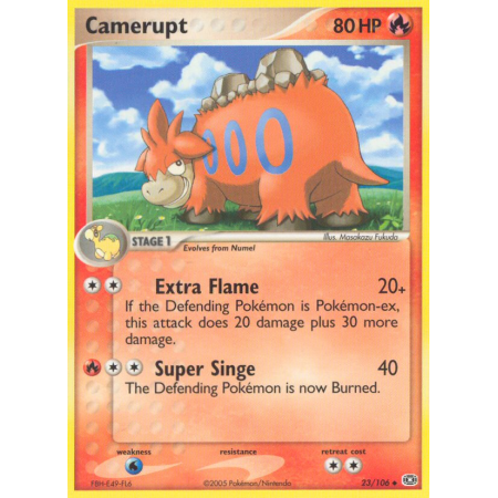 Camerupt (Reverse Holo)