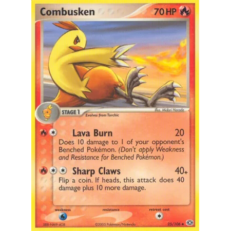 Combusken (Reverse Holo)