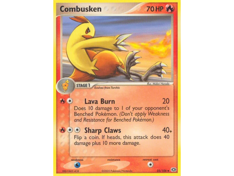 Combusken (Reverse Holo)