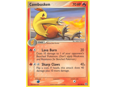 Combusken (Reverse Holo)