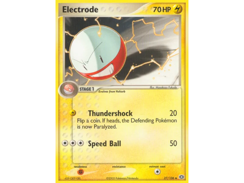 Electrode (Reverse Holo)