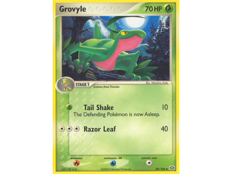 Grovyle (Reverse Holo)