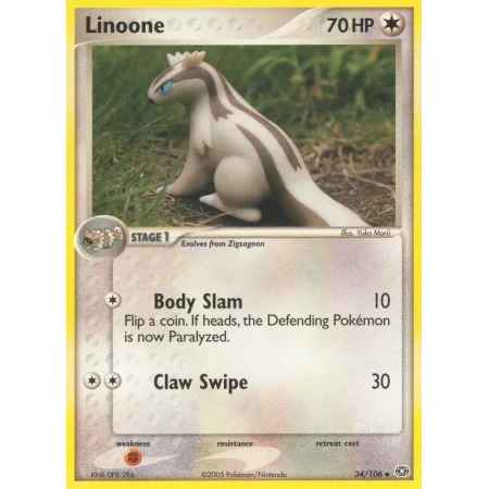 Linoone (Reverse Holo)