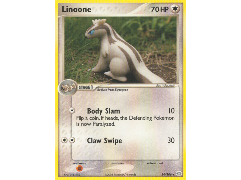 Linoone (Reverse Holo)