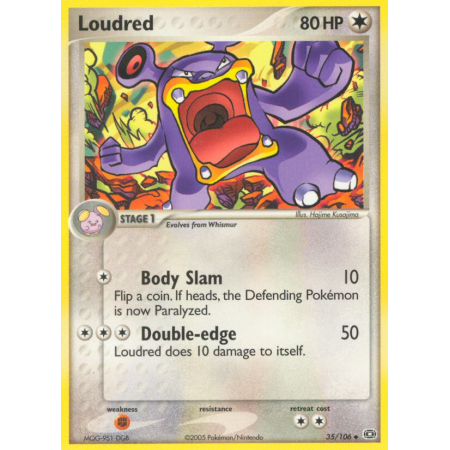 Loudred (Reverse Holo)