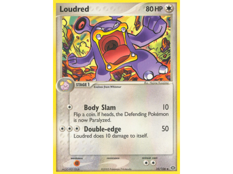 Loudred (Reverse Holo)