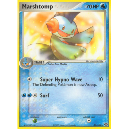 Marshtomp (Reverse Holo)