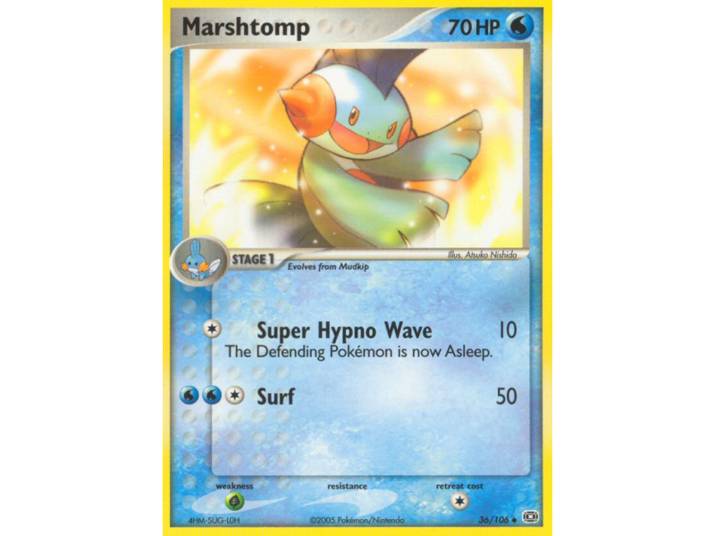Marshtomp (Reverse Holo)
