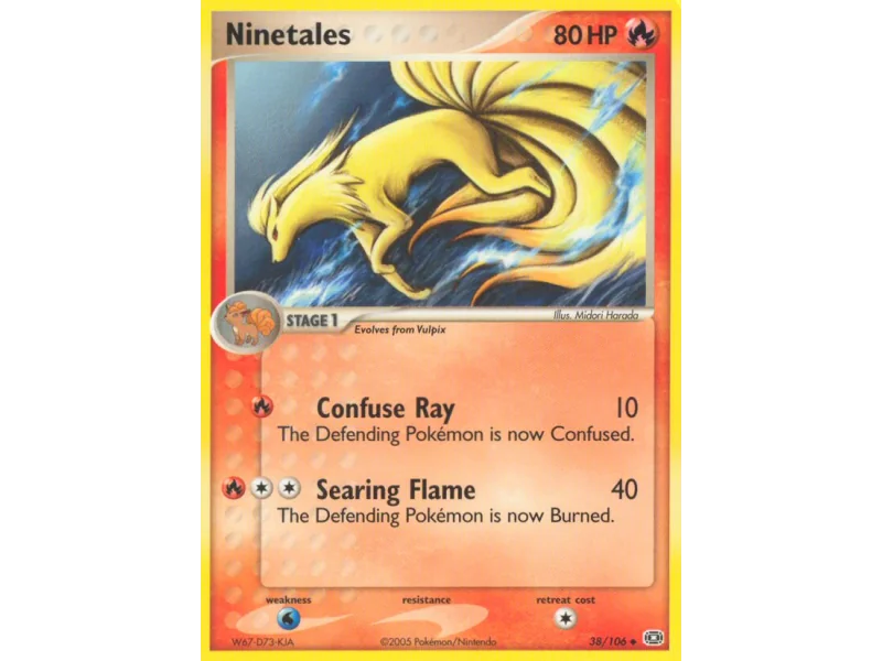 Ninetales (Reverse Holo)